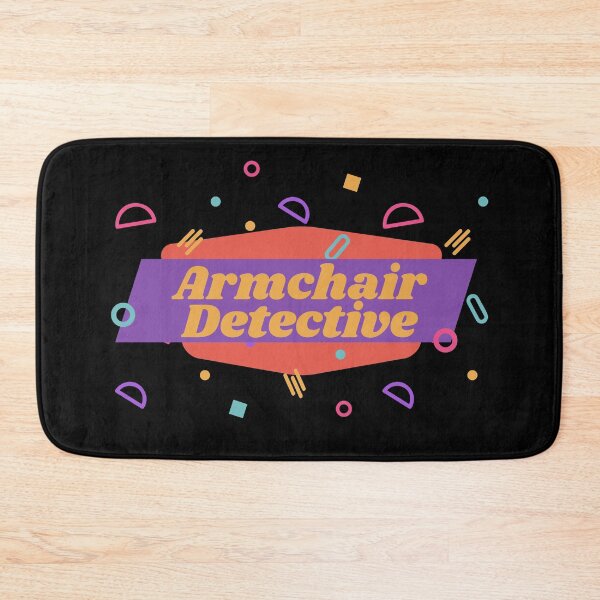 Item preview, Armchair detective true crime documentary designed and sold by Cedarrue.