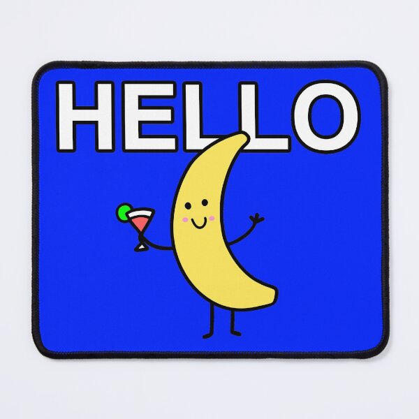 Item preview, Funny banana - social cocktail - HELLO - HAPPY banana - LIFE of the party designed and sold by originalsusie.