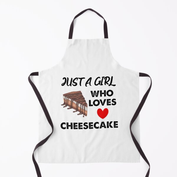 Item preview, Just A Girl Who Loves Cheesecake designed and sold by SportyDogShop.