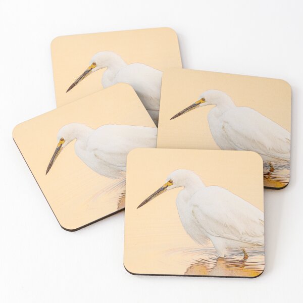 Item preview, Egret fishing at sunrise. designed and sold by oliviasphotos.