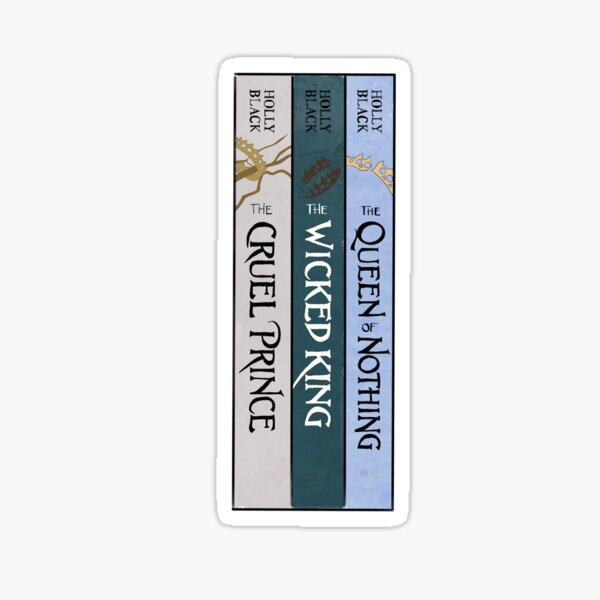 The Cruel Prince book art Sticker