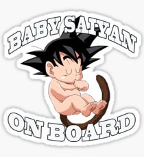 Pegatina bebé goku