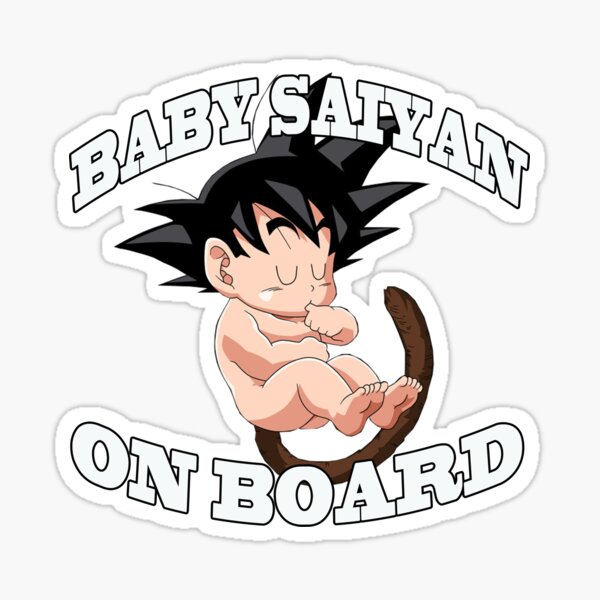 baby goku Sticker