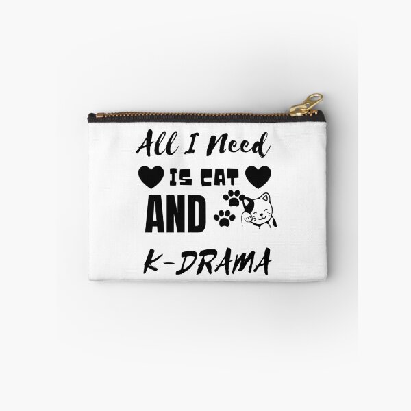 Item preview, ALL I NEED IS CAT AND kDRAMA designed and sold by selfesteeem.