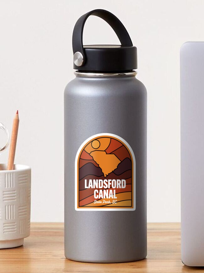 Thumbnail 1 of 3, Sticker, Landsford Canal State Park South Carolina designed and sold by HalpinDesign.