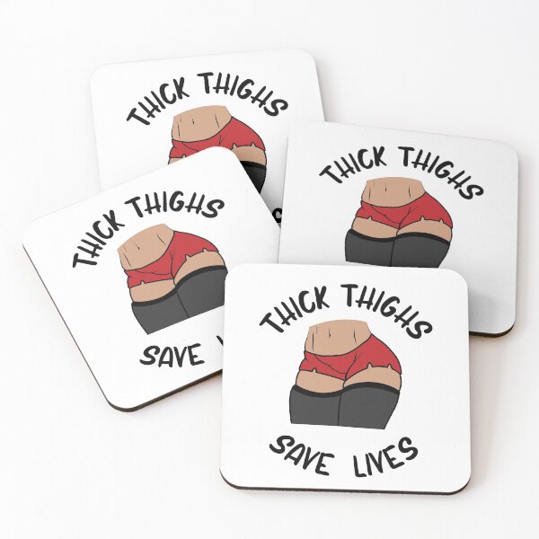 Item preview, Thick Thighs Save Lives designed and sold by BanksyNB.