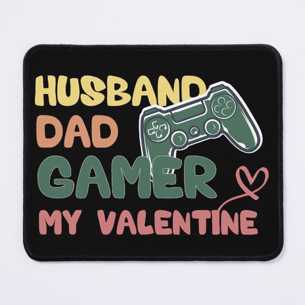 Item preview, Funny Husband Dad Gamer My Valentine for Valentine's day  designed and sold by OMCreative.