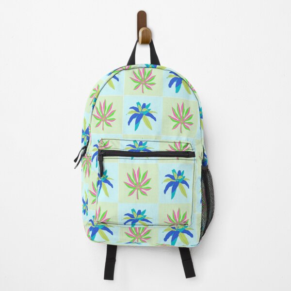 Item preview, Exotic Plants in a Checkered Pattern designed and sold by designlee.