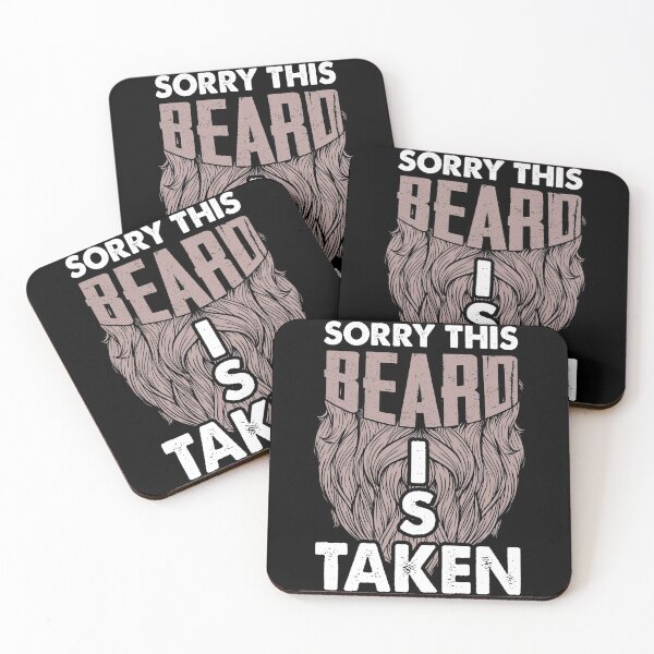 Item preview, Sorry This Beard Is Taken Happy Valentines Day designed and sold by Echo Dusk.