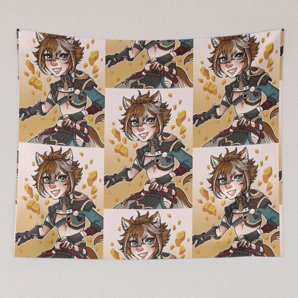Item preview, Genshin Impact - Gorou designed and sold by galaxiiacharlie.