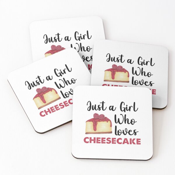 Item preview, Just A Girl Who Loves Cheesecake, I Love Cheesecake designed and sold by SportyDogShop.