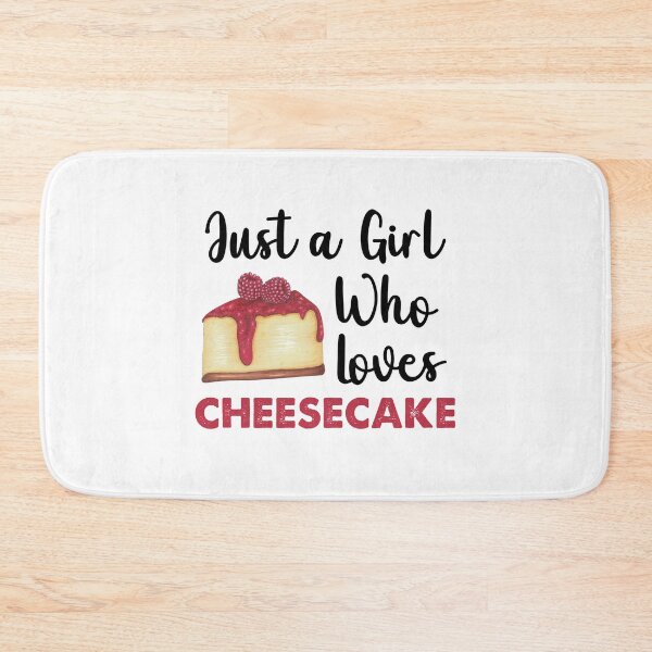 Item preview, Just A Girl Who Loves Cheesecake, I Love Cheesecake designed and sold by SportyDogShop.