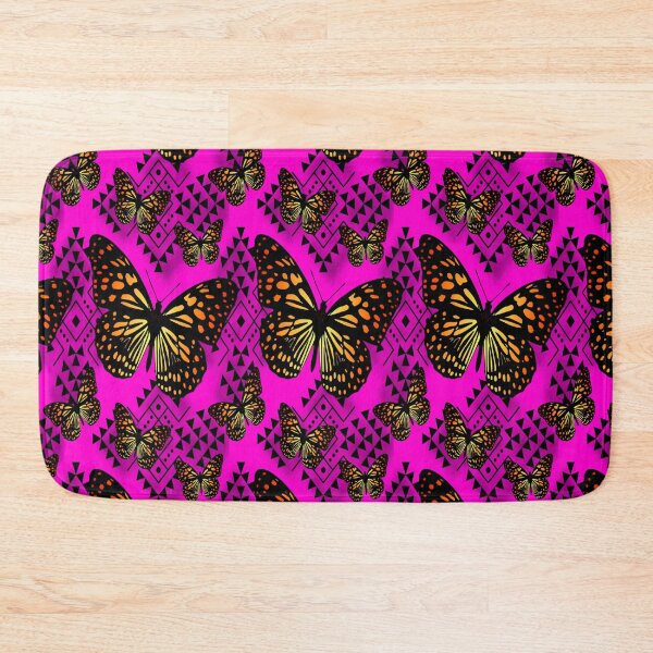 Item preview, Hot Pink / Fire Color  Native Butterfly Design  designed and sold by JMWCD.