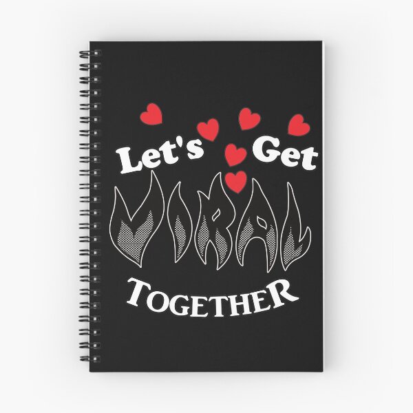 Item preview, Lets Get Viral Together with All My Heart designed and sold by captainpeter.