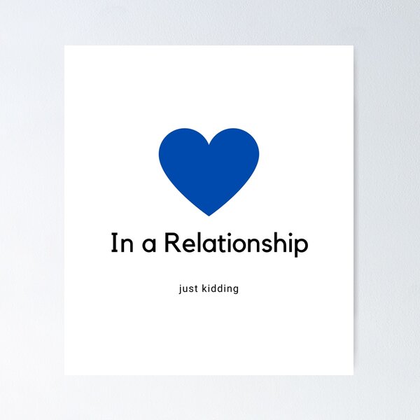Item preview, In a Relationship Just Kidding light designed and sold by natcat-designs.