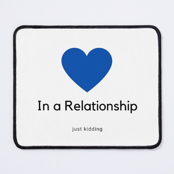 Item preview, In a Relationship Just Kidding light designed and sold by natcat-designs.