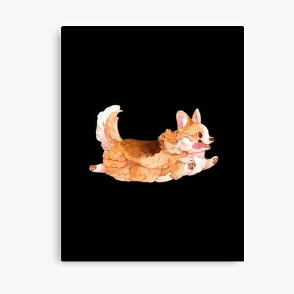 PHOTO PAINTING CUTE PUPPY DOG WINTER SNOW LARGE ART PRINT POSTER LF1687 