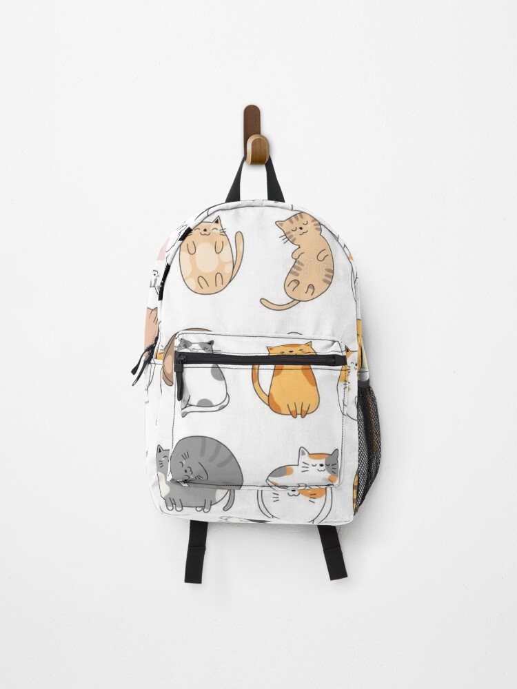 Cat discount design backpack