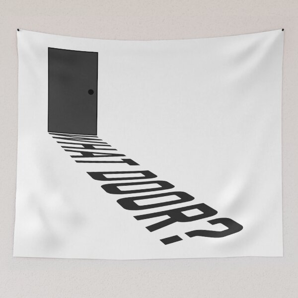 Item preview, What Door? designed and sold by TokenOfHoN.