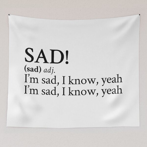 Item preview, SAD! by XXXTentacion Stick The Song designed and sold by StickTheSong.