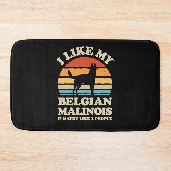 Item preview, I Like My Belgian Malinois And Maybe Like 3 People Dog Retro designed and sold by maichje.