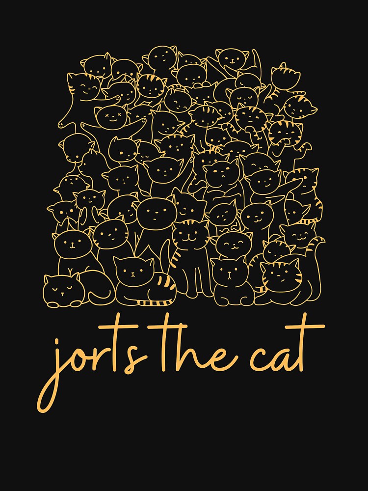 Jorts The Cat T Shirt For Sale By Bee One Redbubble Cat T Shirts Cute T Shirts Funny T 7805