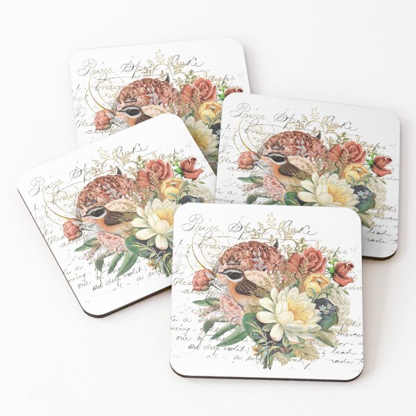 Item preview, Vintage Floral Collage designed and sold by CraftyBee.