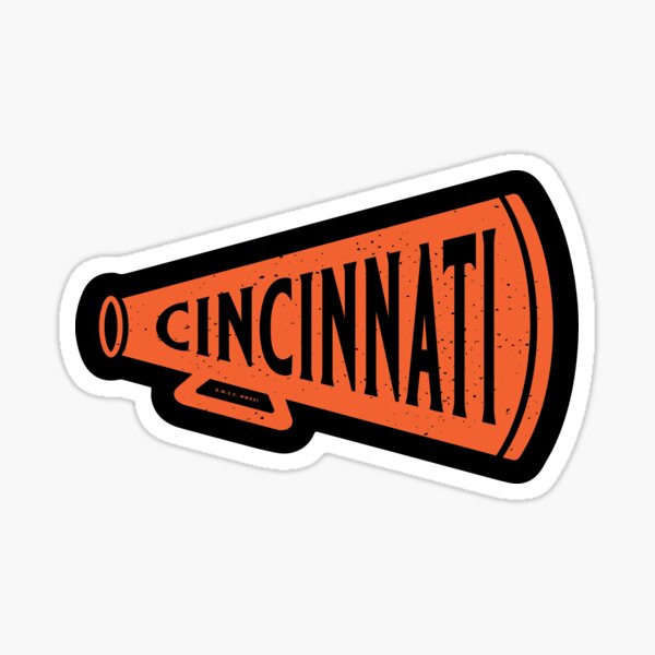 Cincy Sports Bengal Football Sunday Funday Sticker -   Israel