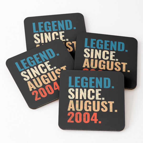 Item preview, Legend Since August 2004 Retro Vintage designed and sold by Teelogic.