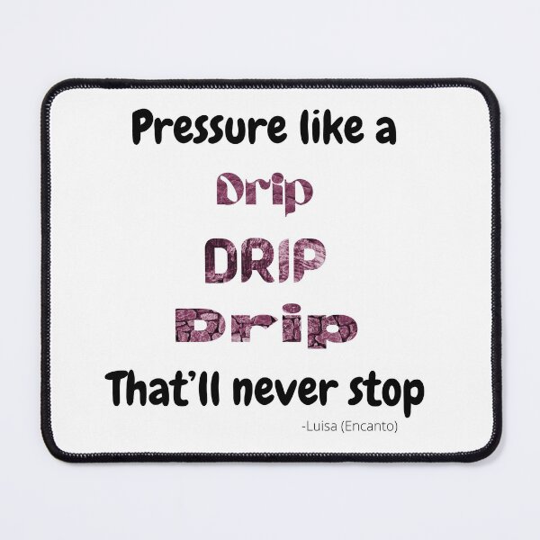 Item preview, Surface Pressure (style2) designed and sold by QuotableYou.