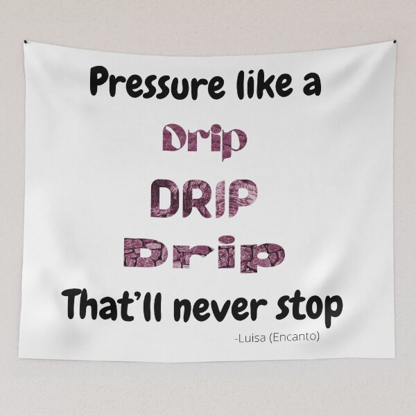 Item preview, Surface Pressure (style2) designed and sold by QuotableYou.
