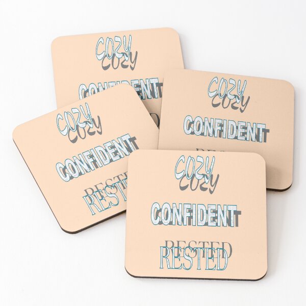 Item preview, Cozy, Confident, Rested designed and sold by kristalcurt.