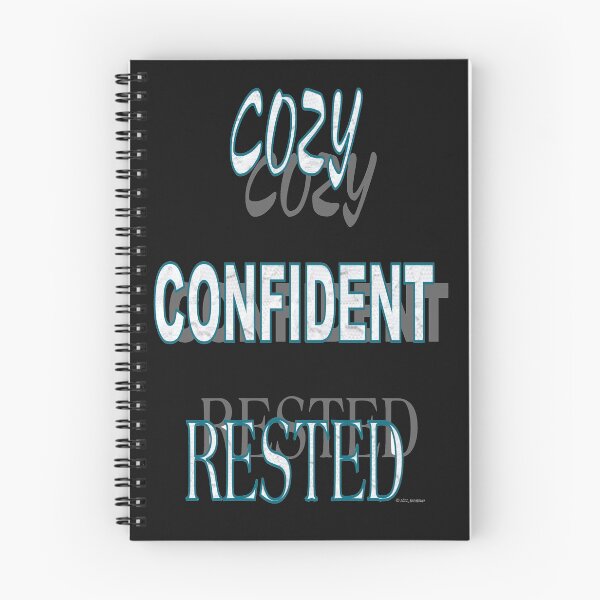 Item preview, Cozy, Confident, Rested designed and sold by kristalcurt.