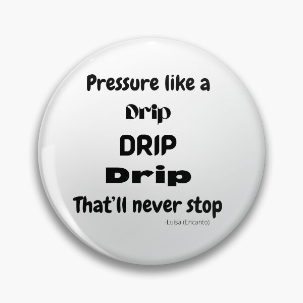 Item preview, Surface Pressure (style3) designed and sold by QuotableYou.
