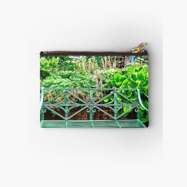 Item preview, Green Wrought Iron Bench designed and sold by Shulie1.