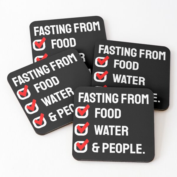 Item preview, Funny Fasting From Food, Water, and People V2 designed and sold by SarahJisri.