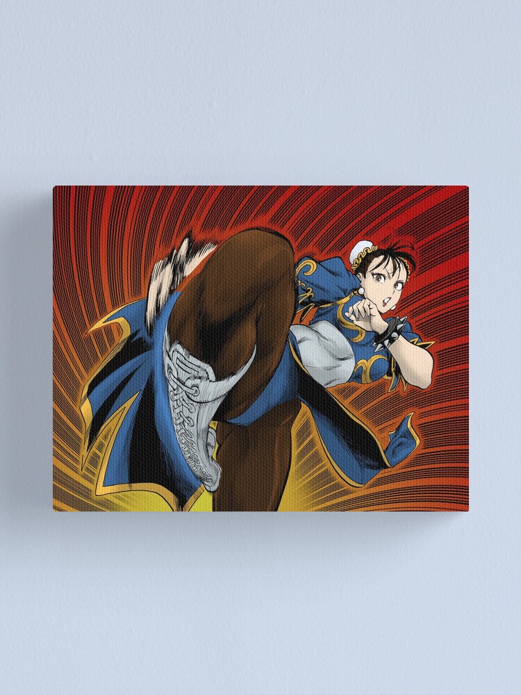 Cammy Street Fighter 2 Canvas Wrap Wall Art Game Room 