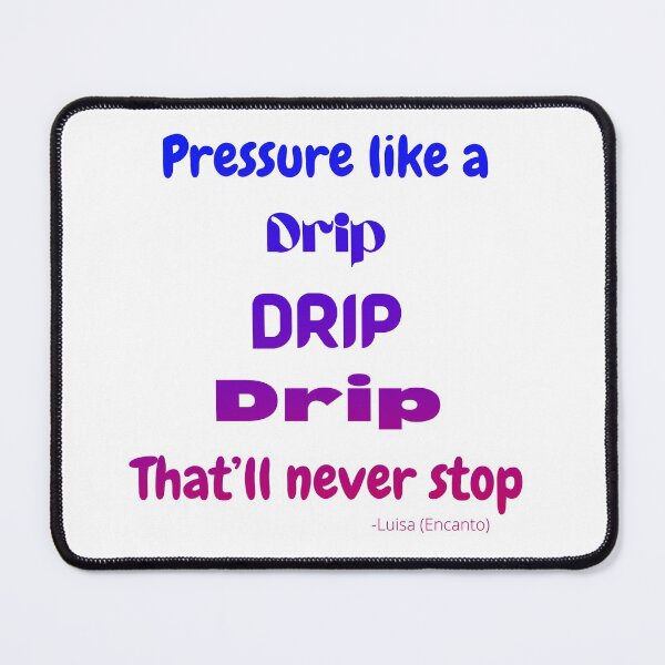Item preview, Surface Pressure (style4) designed and sold by QuotableYou.