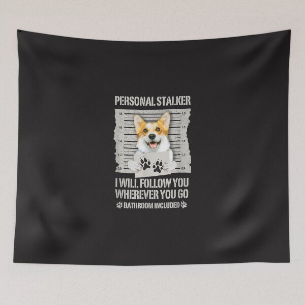 Item preview, Personal Stalker Dog Corgi designed and sold by tranmai.