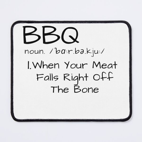 Item preview, Funny Bbq Definition Barbeque Meaning Gift Joke For Barbecue Smoker designed and sold by GhaliSmith.