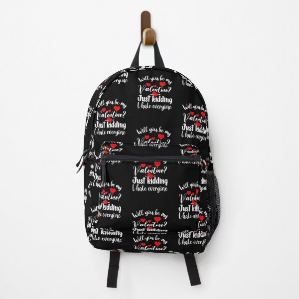 Item preview, Funny Sarcastic Valentines Day : Will You Be My Valentine Just Kidding I Hate Everyone designed and sold by AMINE ★★★★★.