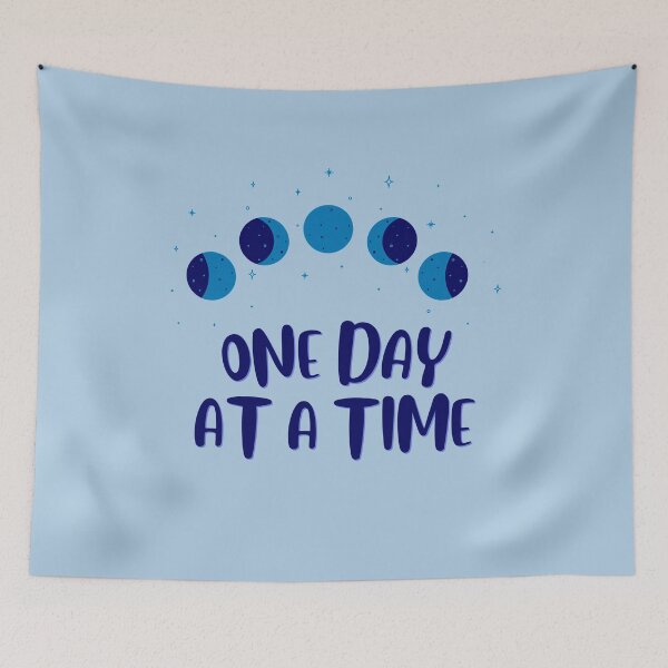 Item preview, One day at a time - AA Slogan designed and sold by superbling.