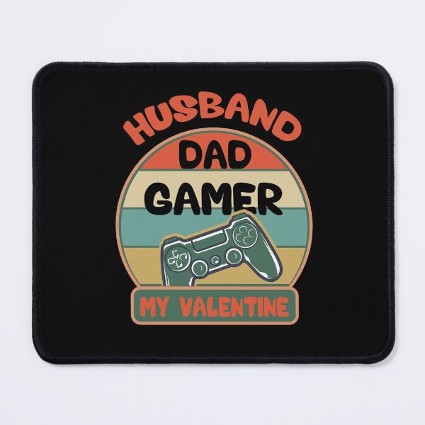 Item preview, Funny Husband Dad Gamer My Valentine for Valentine's day  designed and sold by OMCreative.