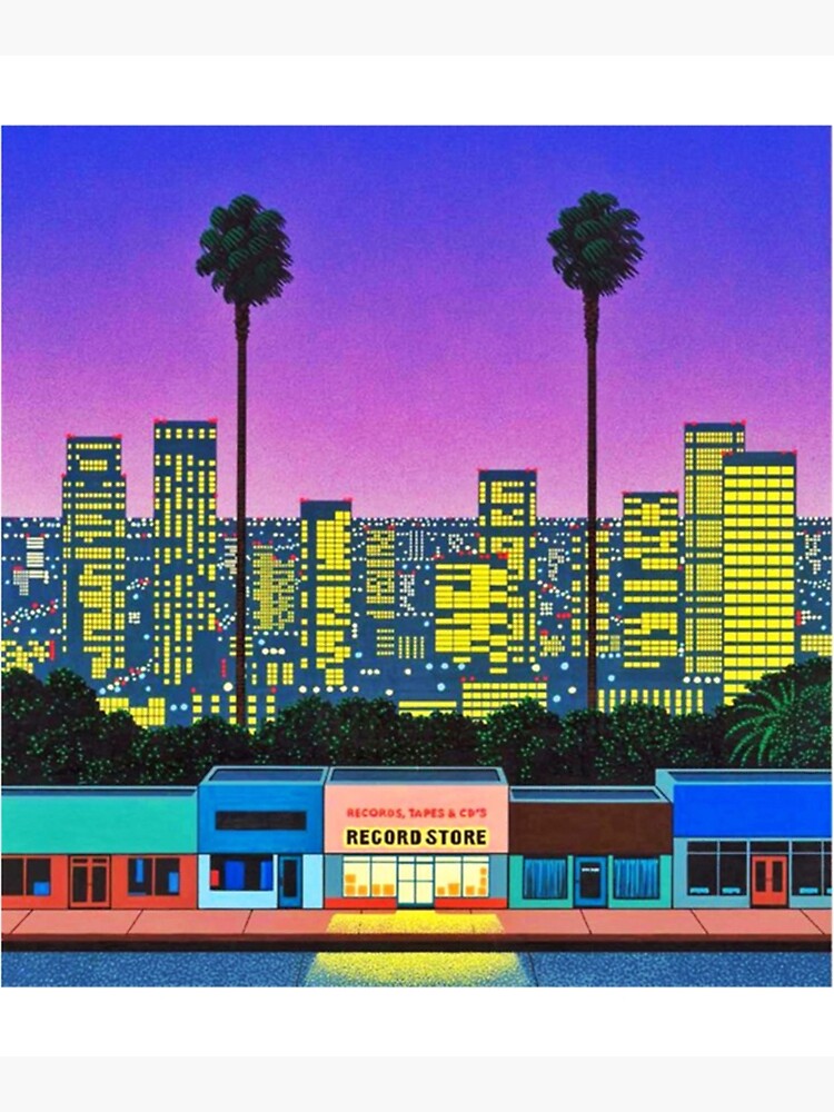 city at night by hiroshi nagai 