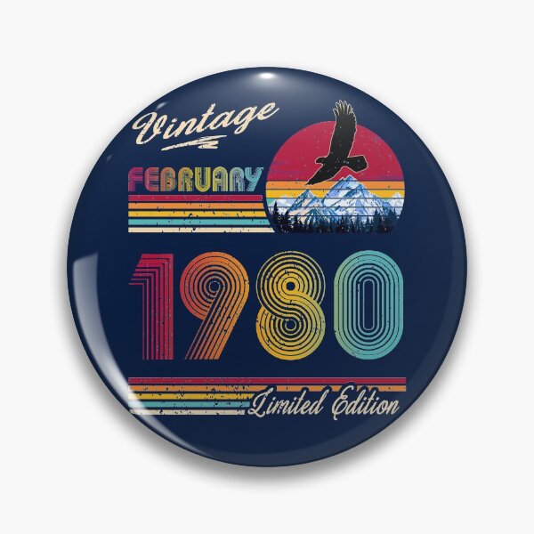 Item preview, Vintage February 1980 Birthday designed and sold by GreenSplash.