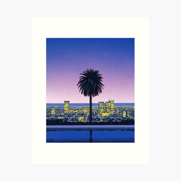 Artikel-Vorschau von Hiroshi Nagai Kunstdruck Vaporwave Hemdtapete, designt und verkauft von dirteestash.