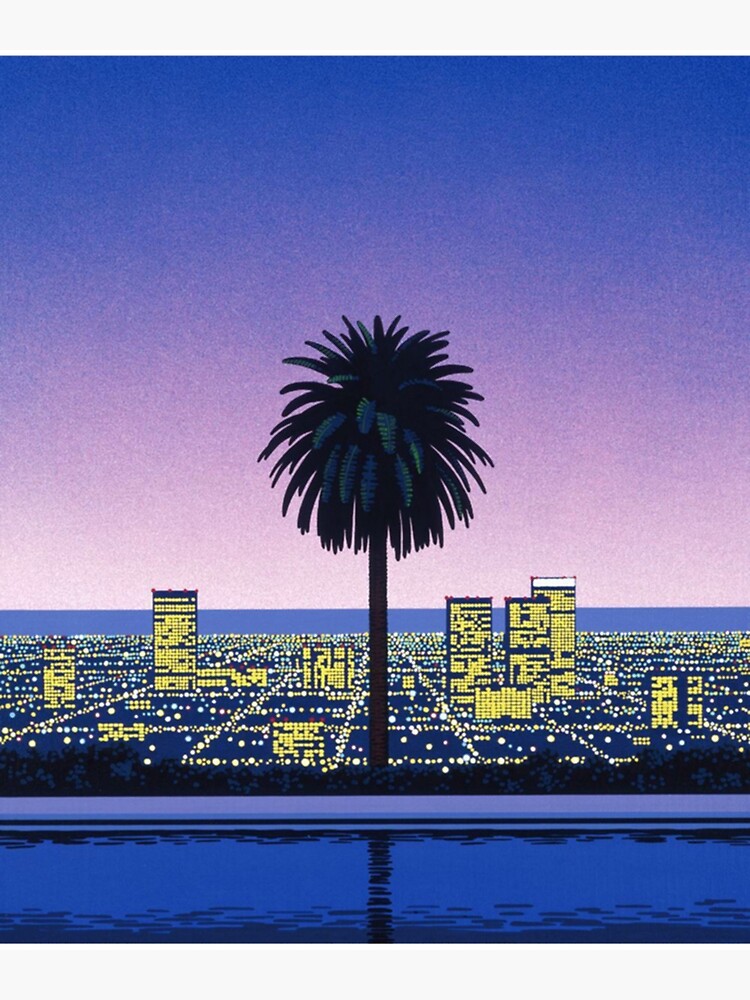 Hiroshi Nagai Art Print Vaporwave Shirt Wallpaper | Art Print