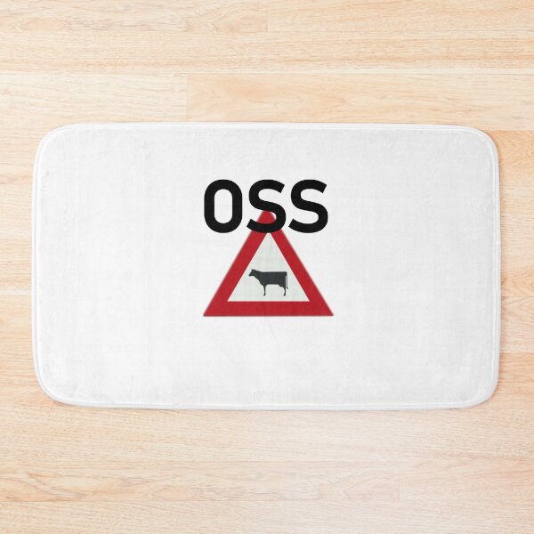 Item preview, Oss met verkeersbord koe, Brabants op brabantsbeste designed and sold by BrabantsBeste.