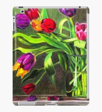 Cascading Tulips iPad Case/Skin