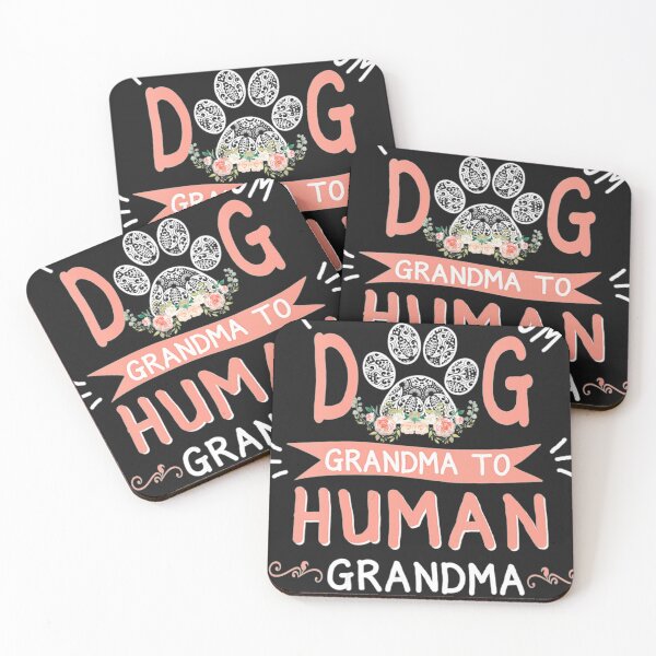 Item preview, Womens Promoted From Dog Grandma To Human Grandma Mother's Day V-Neck designed and sold by maich45.